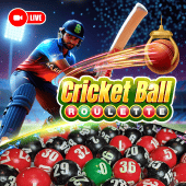 Cricket Ball Roulette bet100 live casino game