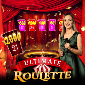 Ultimate Roulette bet100 live casino game